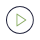 Animated graphic of the common video icon - a triangle pointing to the right inside a circle.